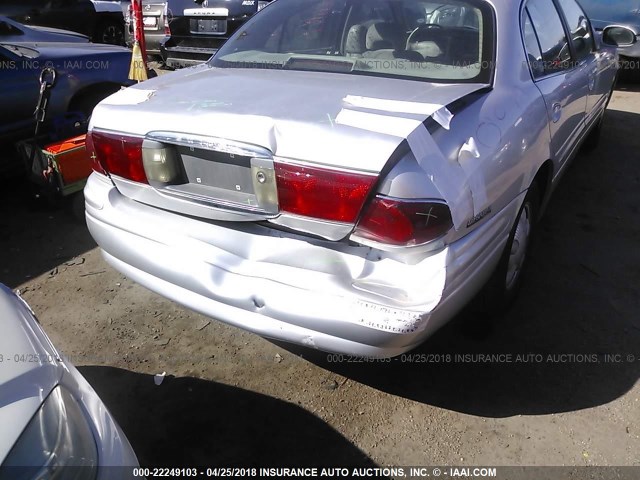 1G4HP54K2Y4103699 - 2000 BUICK LESABRE CUSTOM SILVER photo 6