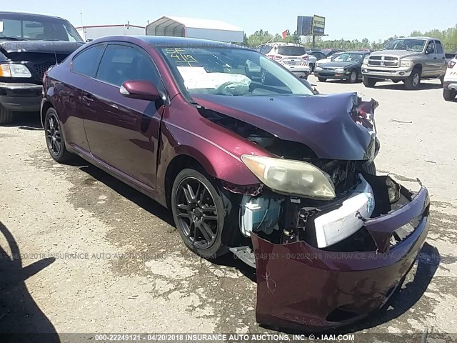 JTKDE177960097518 - 2006 TOYOTA SCION TC 勃艮第红 照片 1