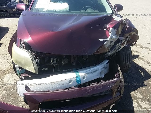 JTKDE177960097518 - 2006 TOYOTA SCION TC 勃艮第红 照片 6