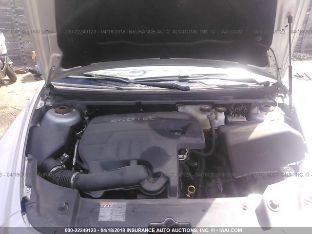 1G1ZA5EU6BF145601 - 2011 CHEVROLET MALIBU LS 银色 照片 10