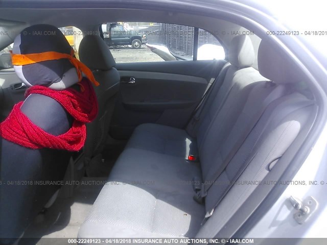 1G1ZA5EU6BF145601 - 2011 CHEVROLET MALIBU LS 银色 照片 8