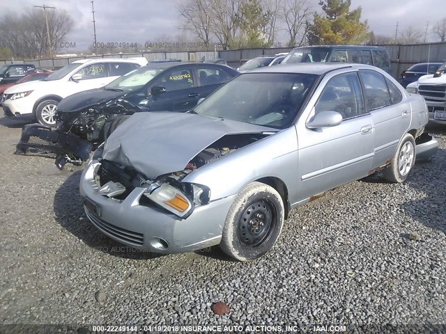 3N1CB51D64L845355 - 2004 NISSAN SENTRA 1.8/1.8S SILVER photo 2