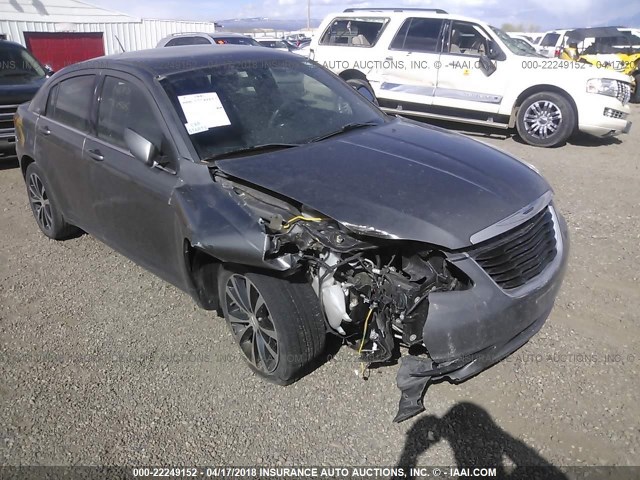 1C3CCBBB9DN612046 - 2013 CHRYSLER 200 TOURING GRAY photo 6