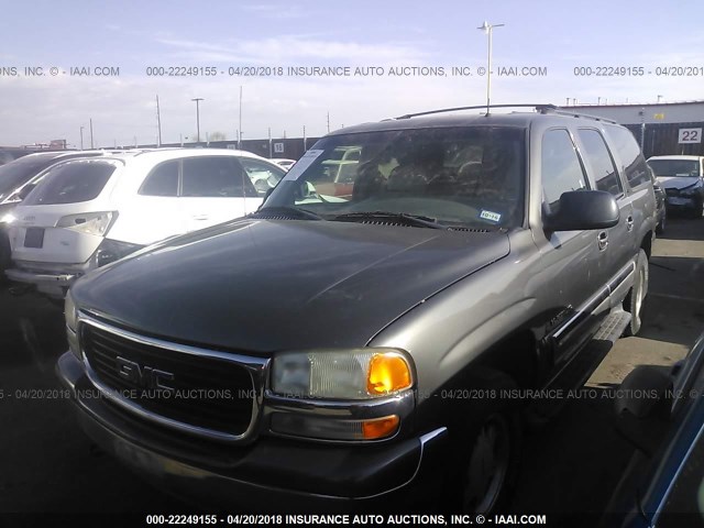 3GKEC16Z92G270940 - 2002 GMC YUKON XL C1500 GRAY photo 2