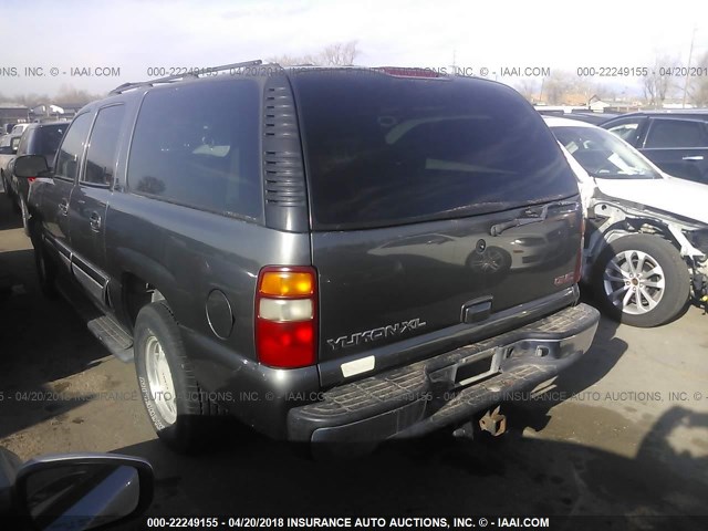 3GKEC16Z92G270940 - 2002 GMC YUKON XL C1500 GRAY photo 3