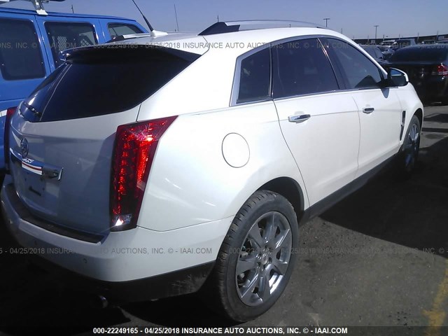 3GYFNBEY7AS633976 - 2010 CADILLAC SRX PERFORMANCE COLLECTION WHITE photo 4