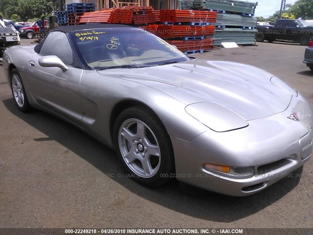 1G1YY32G2X5119665 - 1999 CHEVROLET CORVETTE SILVER photo 1