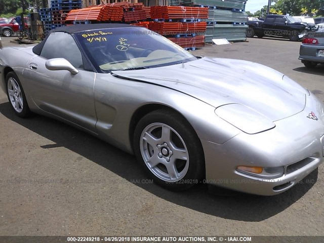 1G1YY32G2X5119665 - 1999 CHEVROLET CORVETTE SILVER photo 5