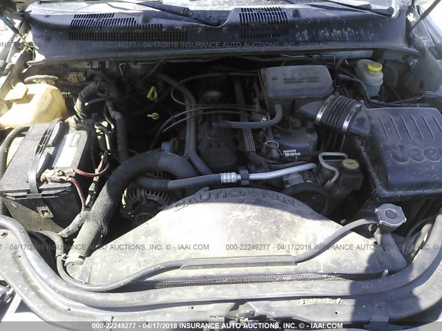 1J4GW48S14C108362 - 2004 JEEP GRAND CHEROKEE LAREDO/COLUMBIA/FREEDOM 银色 照片 10