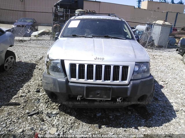 1J4GW48S14C108362 - 2004 JEEP GRAND CHEROKEE LAREDO/COLUMBIA/FREEDOM 银色 照片 6