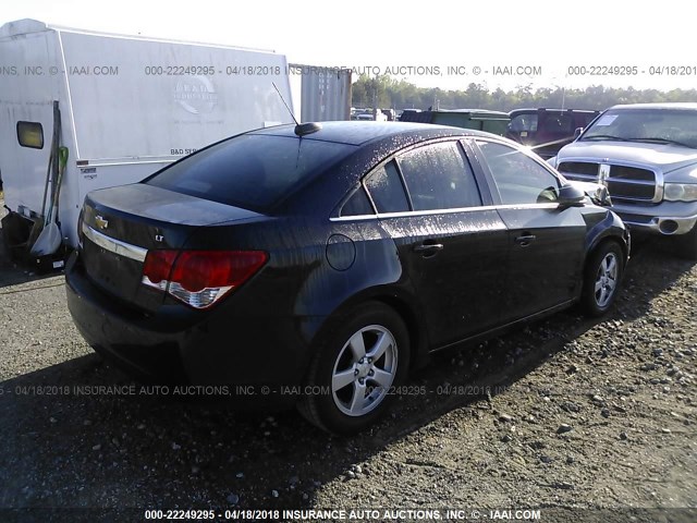 1G1PE5SB6G7187167 - 2016 CHEVROLET CRUZE LIMITED LT BLACK photo 4