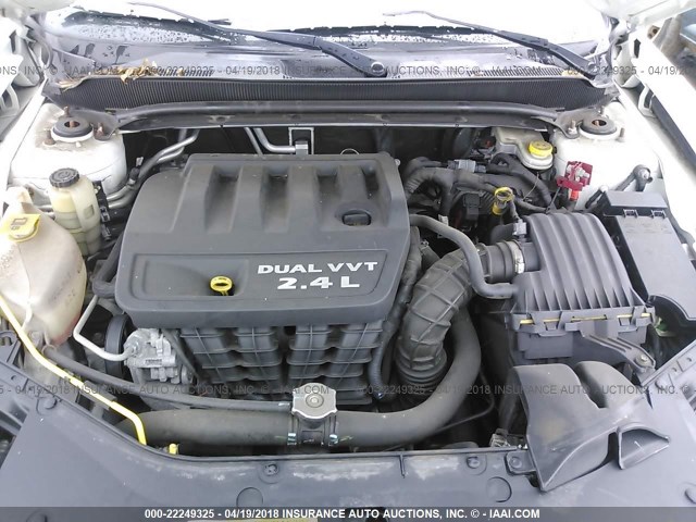 1B3BD4FB1BN563000 - 2011 DODGE AVENGER EXPRESS 白色 照片 10