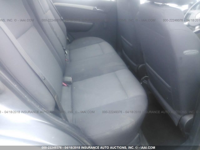 KL1TD56E39B382020 - 2009 CHEVROLET AVEO LS/LT 灰色 照片 8