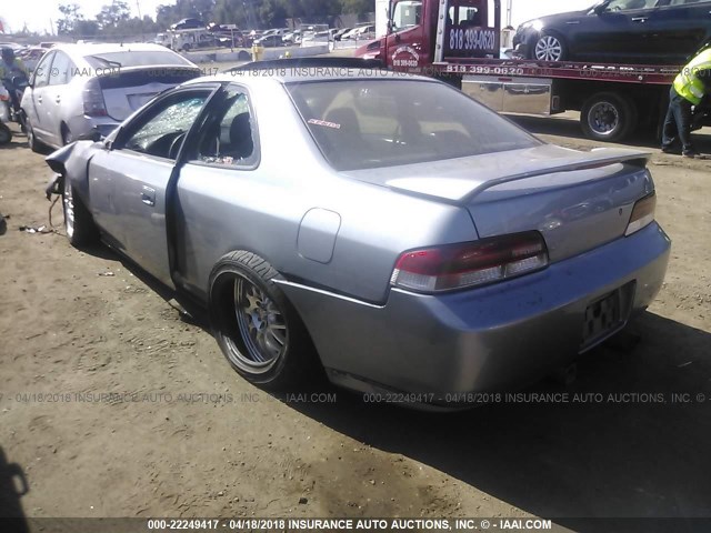 JHMBB614XYC005870 - 2000 HONDA PRELUDE GRAY photo 3