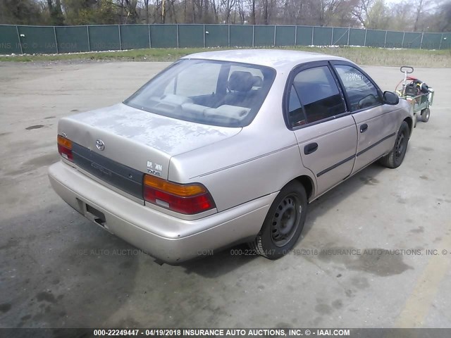 2T1AE09BXSC128510 - 1995 TOYOTA COROLLA LE/DX GOLD photo 4