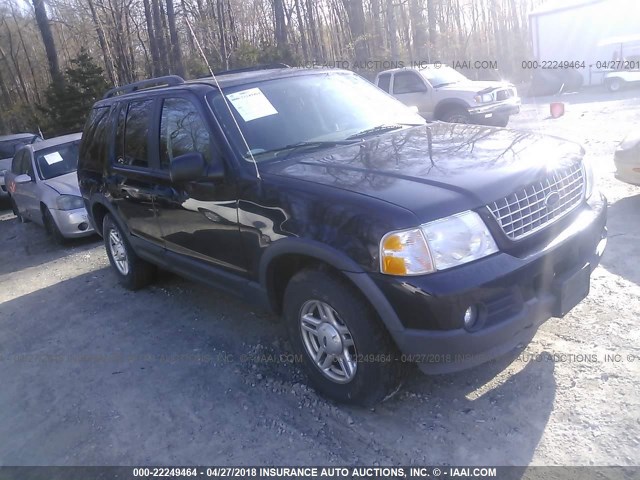 1FMZU73K63UA90863 - 2003 FORD EXPLORER XLT/XLT SPORT/NBX BLACK photo 1
