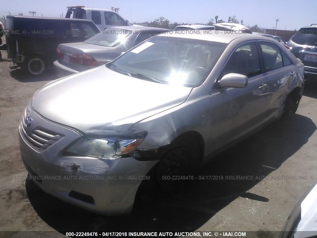 4T1BE46KX7U567292 - 2007 TOYOTA CAMRY NEW GENERAT CE/LE/XLE/SE GOLD photo 2