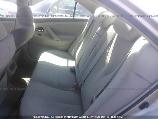 4T1BE46KX7U567292 - 2007 TOYOTA CAMRY NEW GENERAT CE/LE/XLE/SE GOLD photo 8