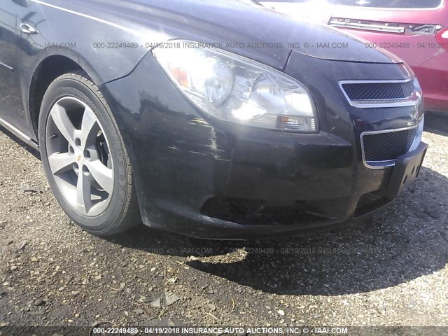 1G1ZC5E17BF275287 - 2011 CHEVROLET MALIBU 1LT 黑色 照片 6