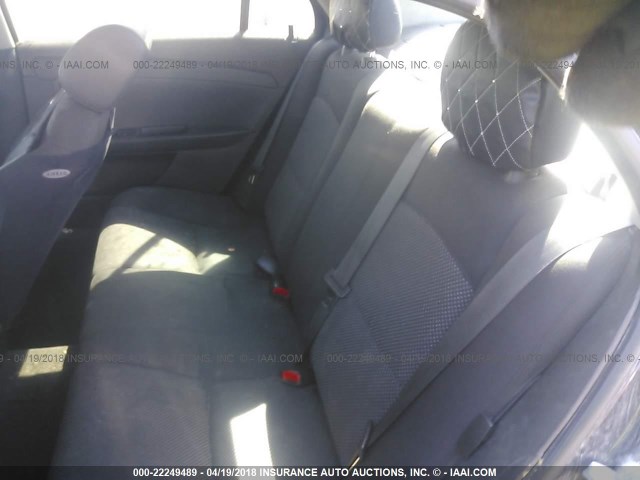 1G1ZC5E17BF275287 - 2011 CHEVROLET MALIBU 1LT 黑色 照片 8