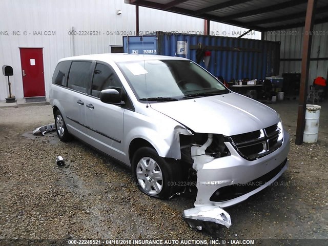 2C4RDGBG3CR329980 - 2012 DODGE GRAND CARAVAN SE GRAY photo 1