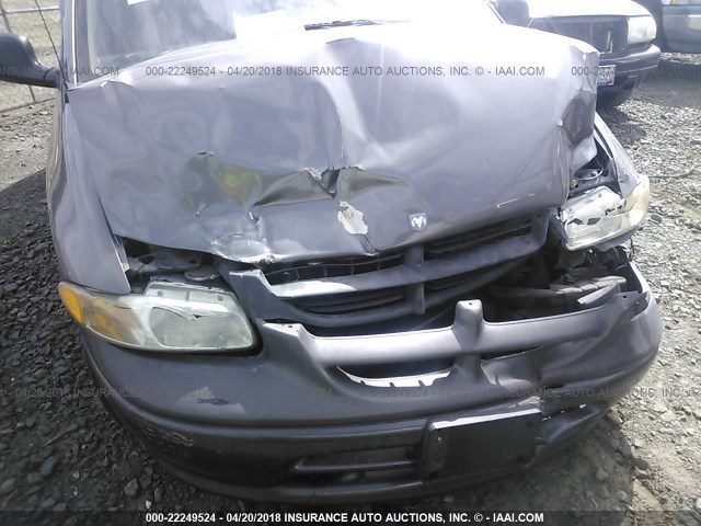 2B4GP25RXWR780260 - 1998 DODGE CARAVAN GRAY photo 6