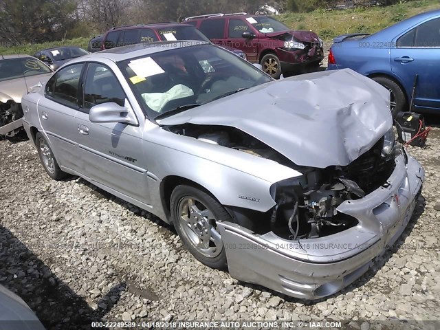 1G2NW52E72M606566 - 2002 PONTIAC GRAND AM GT SILVER photo 1