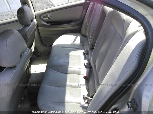 JN1CA31D0YT721722 - 2000 NISSAN MAXIMA GLE/GXE/SE GRAY photo 8