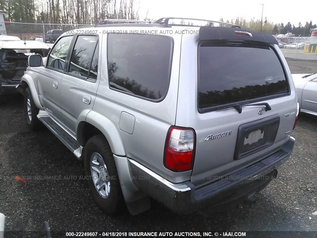 JT3HN86RX10341758 - 2001 TOYOTA 4RUNNER SR5 SILVER photo 3