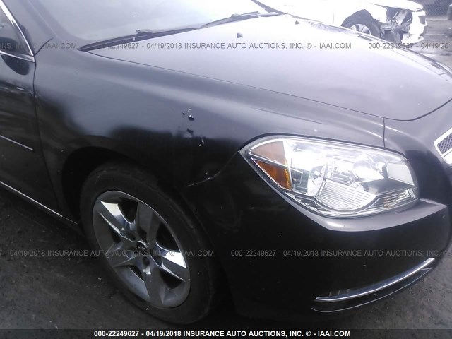 1G1ZC5EB6AF292556 - 2010 CHEVROLET MALIBU 1LT 黑色 照片 6