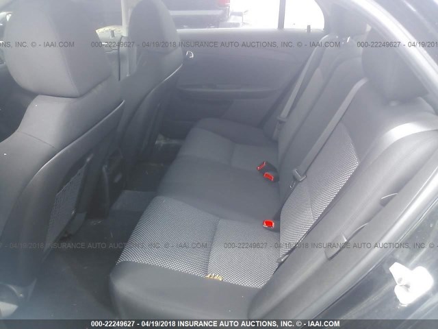 1G1ZC5EB6AF292556 - 2010 CHEVROLET MALIBU 1LT 黑色 照片 8