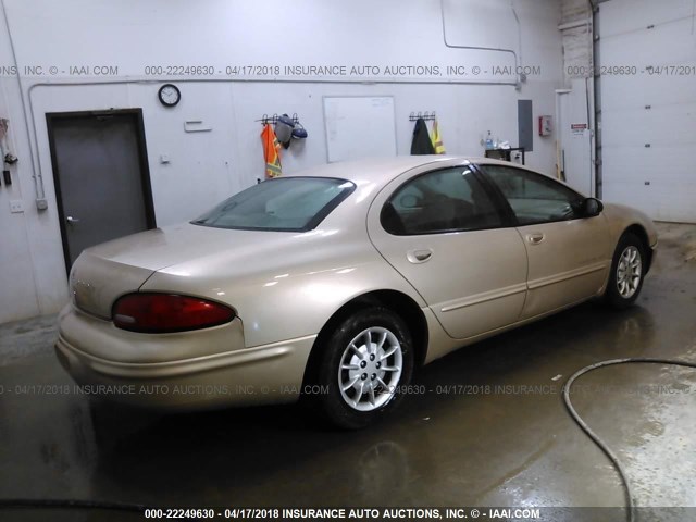 2C3HD46RXYH320751 - 2000 CHRYSLER CONCORDE LX GOLD photo 4