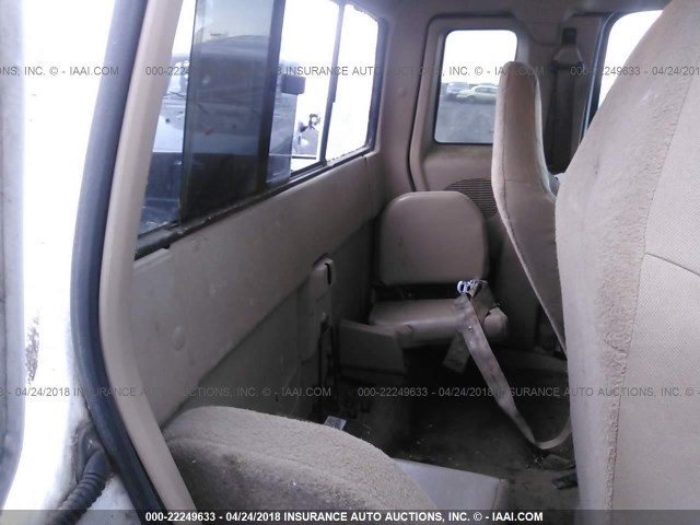 1FTZR45E02PB10775 - 2002 FORD RANGER SUPER CAB WHITE photo 8