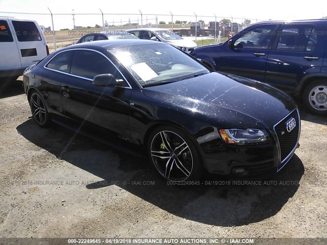 WAUCVAFR2CA024967 - 2012 AUDI S5 PREMIUM PLUS 黑色 照片 1