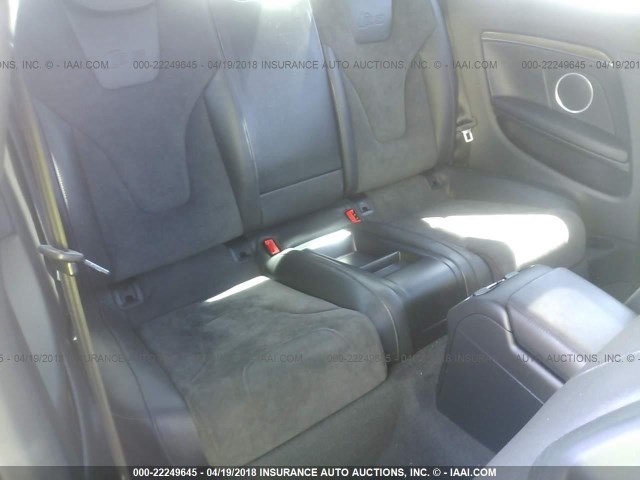 WAUCVAFR2CA024967 - 2012 AUDI S5 PREMIUM PLUS 黑色 照片 8