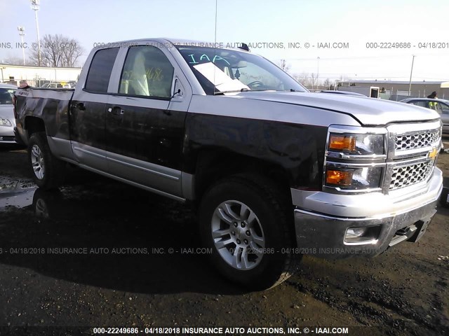 1GCVKREC3FZ241451 - 2015 CHEVROLET SILVERADO K1500 LT BLACK photo 1