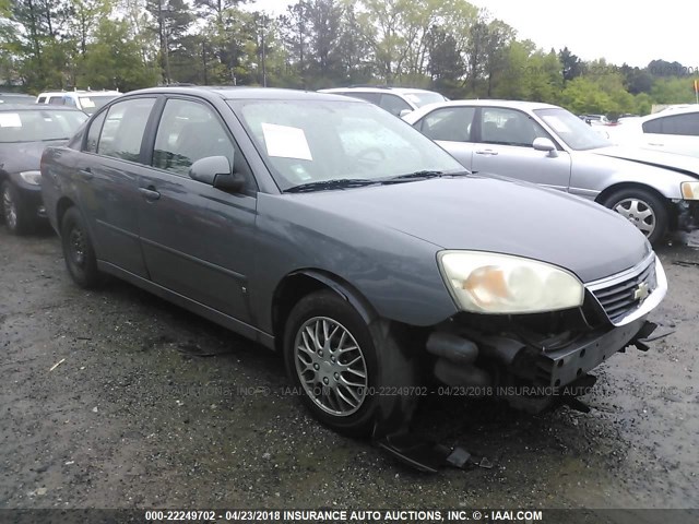 1G1ZT58F77F211328 - 2007 CHEVROLET MALIBU LT GRAY photo 1