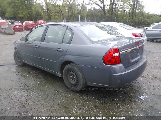 1G1ZT58F77F211328 - 2007 CHEVROLET MALIBU LT GRAY photo 3