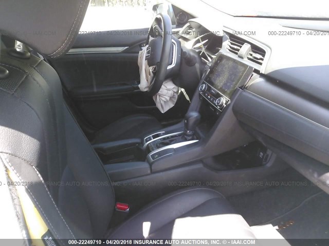 19XFC1F79GE043099 - 2016 HONDA CIVIC EXL BLUE photo 5