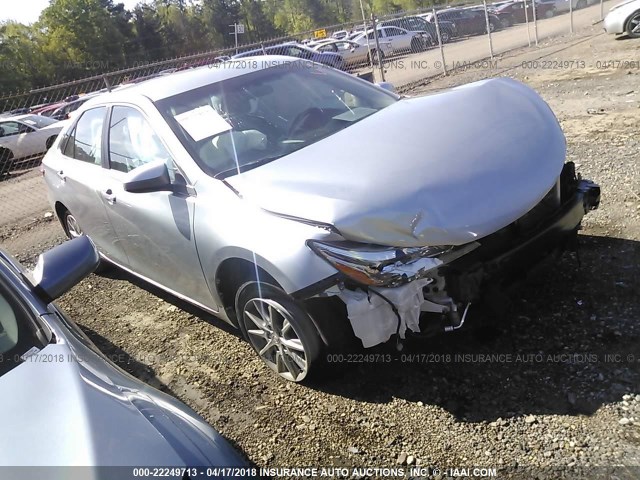 4T1BF1FK4FU096556 - 2015 TOYOTA CAMRY LE/XLE/SE/XSE SILVER photo 1