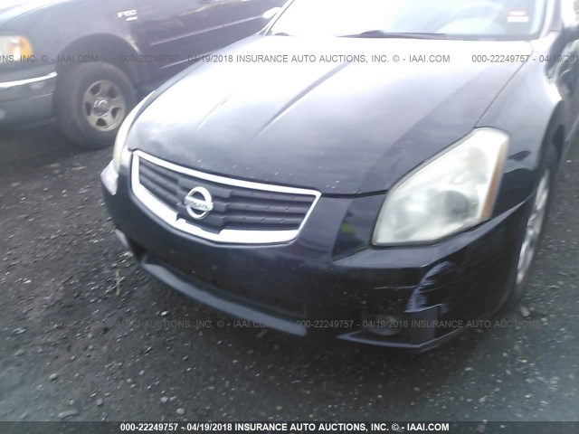 1N4BA41E97C804142 - 2007 NISSAN MAXIMA SE/SL BLACK photo 6