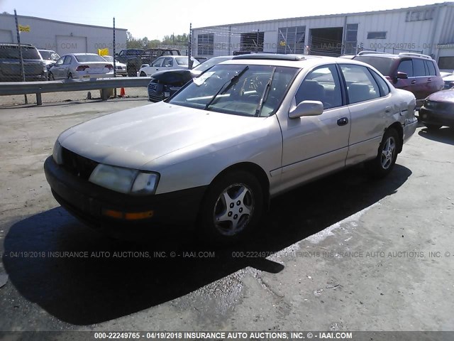 4T1BF12B6VU208441 - 1997 TOYOTA AVALON XL/XLS GOLD photo 2