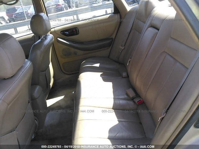 4T1BF12B6VU208441 - 1997 TOYOTA AVALON XL/XLS GOLD photo 8