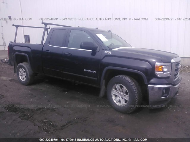 1GTV2UEC3EZ353118 - 2014 GMC SIERRA K1500 SLE BLACK photo 1