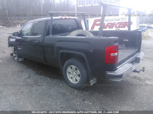 1GTV2UEC3EZ353118 - 2014 GMC SIERRA K1500 SLE BLACK photo 3