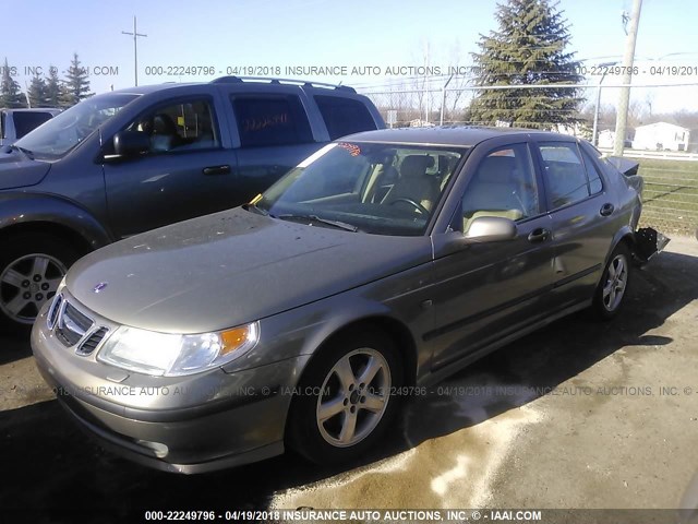 YS3ED49A843500885 - 2004 SAAB 9-5 ARC BROWN photo 2