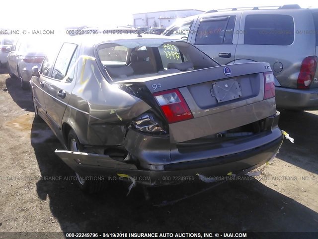 YS3ED49A843500885 - 2004 SAAB 9-5 ARC BROWN photo 6