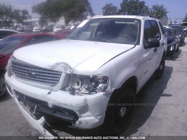 1FMZU63W04UA48574 - 2004 FORD EXPLORER XLT/XLT SPORT/NBX WHITE photo 2