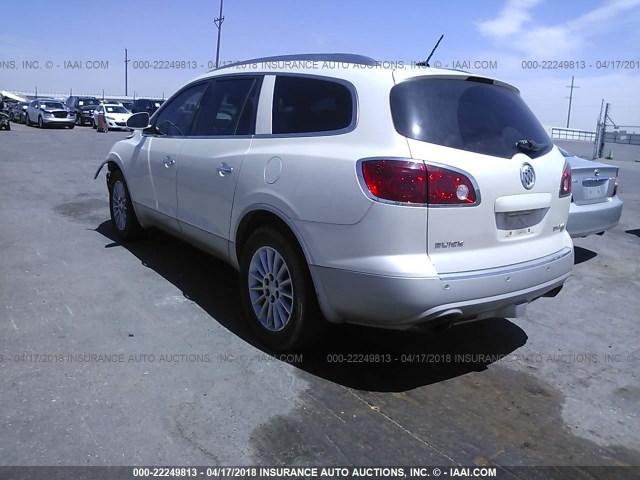 5GAER23D49J207862 - 2009 BUICK ENCLAVE CXL 白色 照片 3