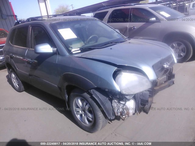 KM8JN12D17U521674 - 2007 HYUNDAI TUCSON SE/LIMITED TEAL photo 1